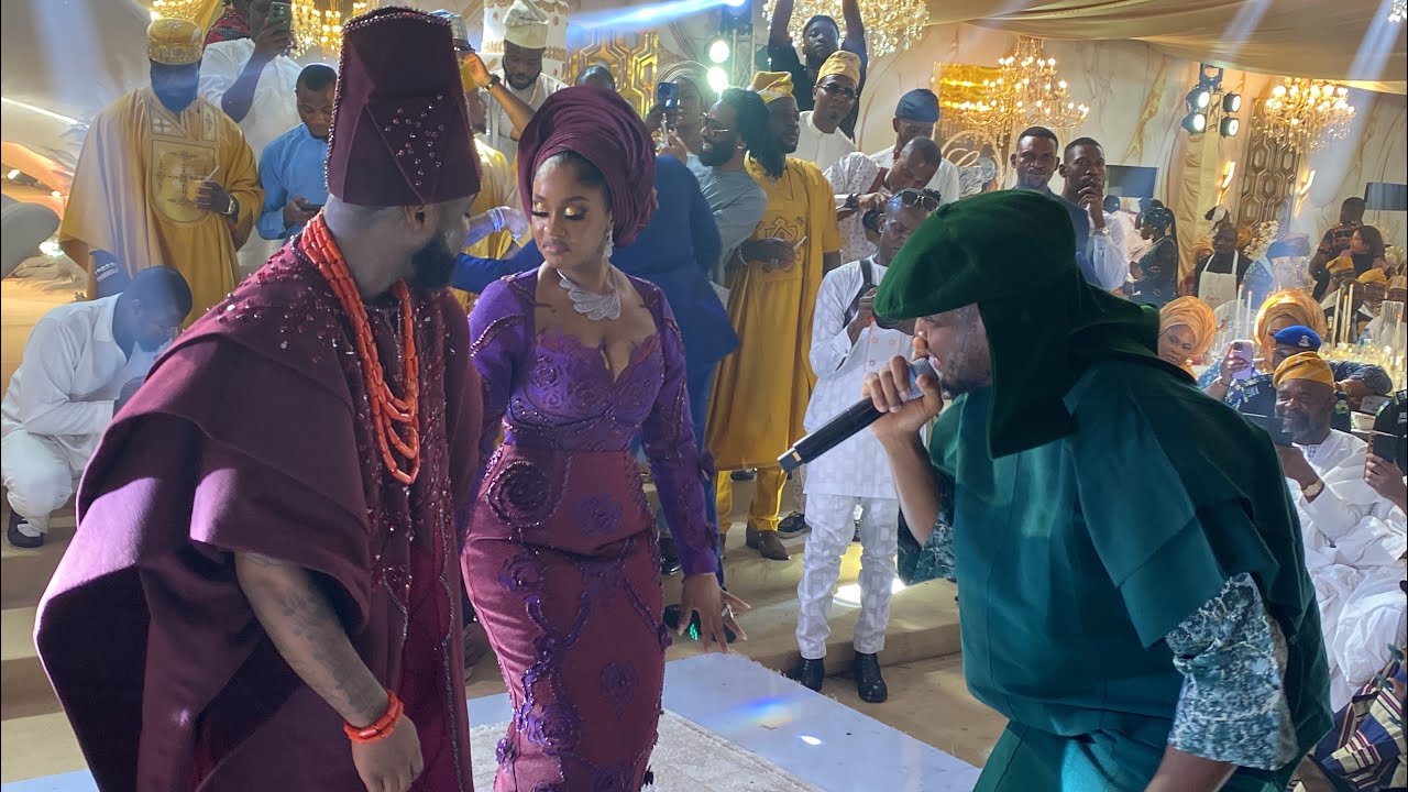CHIKE PERFORMANCE AT DAVIDO & CHIOMA WEDDING CEREMONY #chivido24 #chivido2024