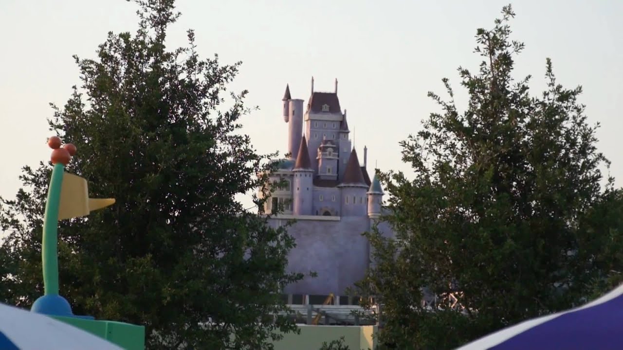 Beast's Castle appears in Fantasyland at Disney's Magic Kingdom - Construction Update