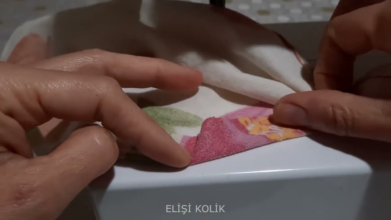 Kumaşta Yuvarlak Oval Kenarlar Nasıl Katlanıp Dikilir |Dikiş Teknikleri |Sewing Tips and Tricks