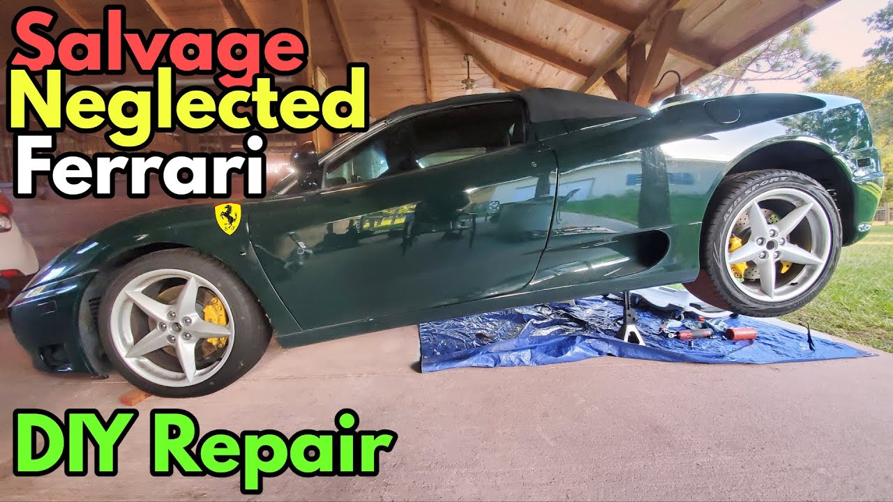 The Ferrari Dealer wanted $8,000 to Replace my Clutch; here's how I did it at home for $1,200