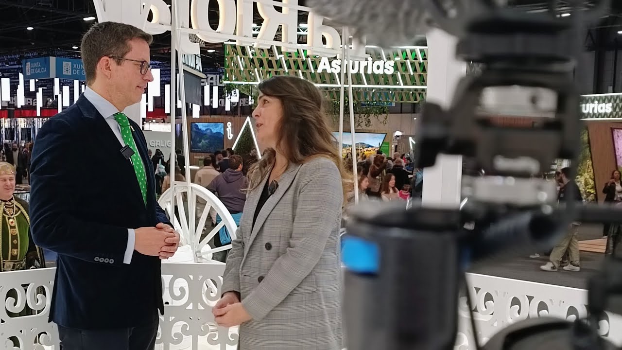 FITUR 2026 Presentación Crónicas Najerenses entrevista Mabel del Pozo por José Antonio Rupérez Caño