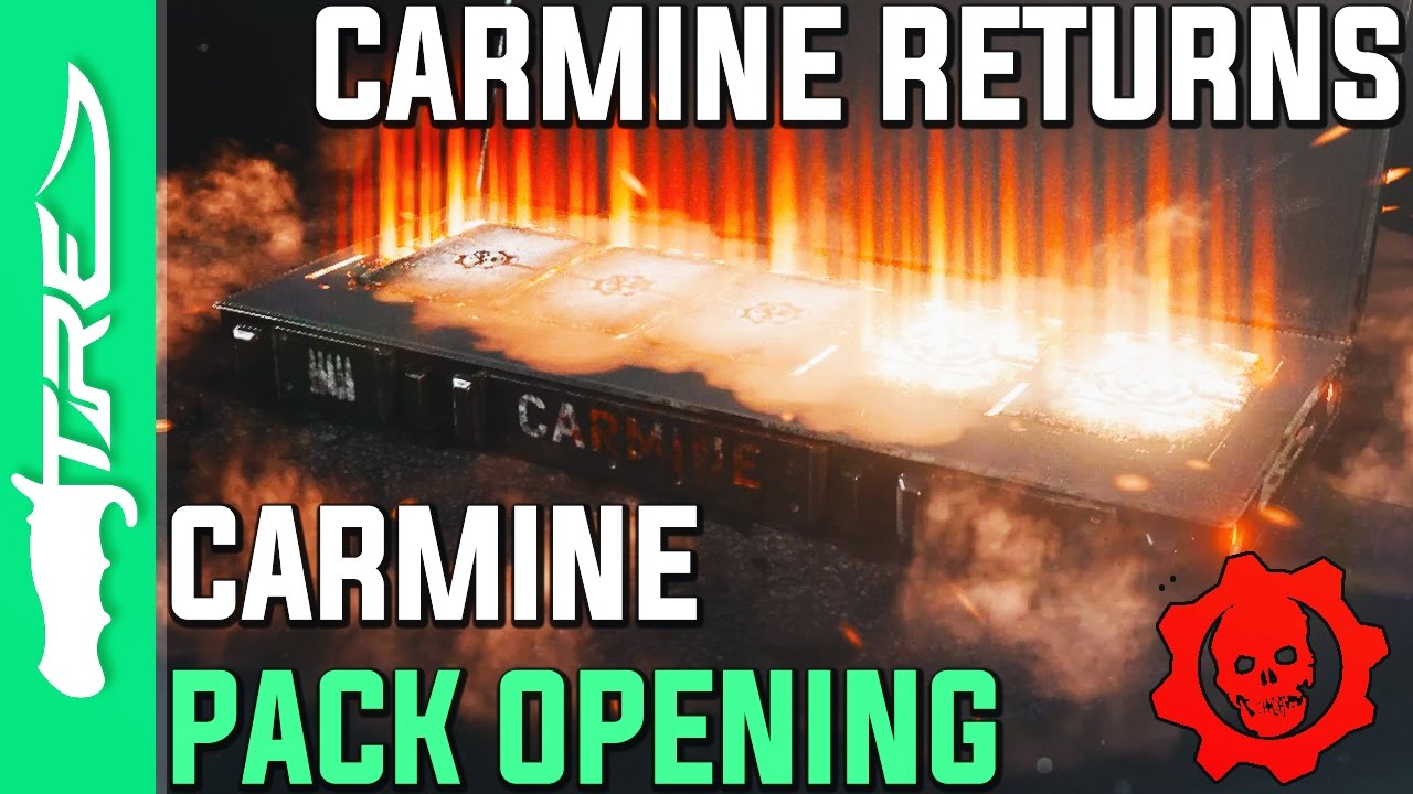 CARMINE BROTHERS HAVE RETURNED! - Gears of War 4 Gear Packs Opening - 20 ZOMBIE CARMINE PACKS!