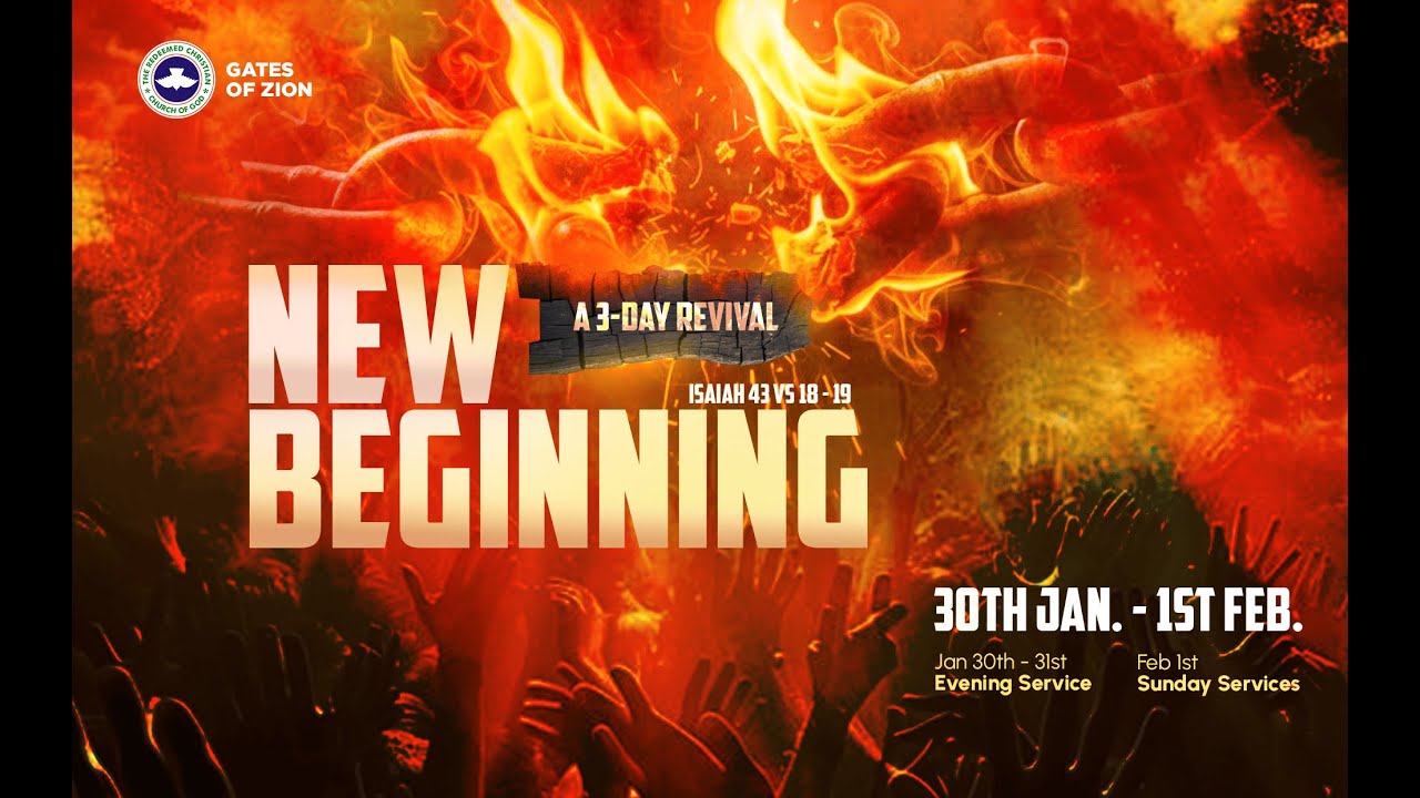 RCCG GATES OF ZION || REVIVAL - NEW BEGINNING || DAY 2 || 31-01-2026