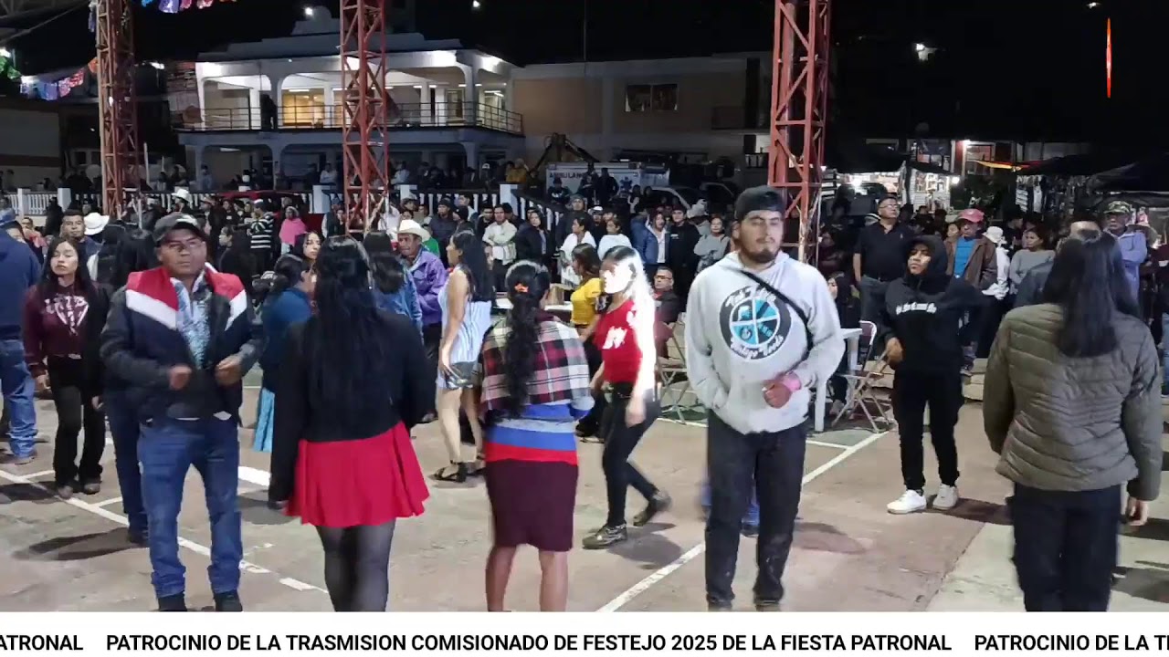 TRASMISION DE LA SEGUNDA NOCHE DE BAILE EN SANTIAGO ZACATEPEC MIXE OAXACA 2025