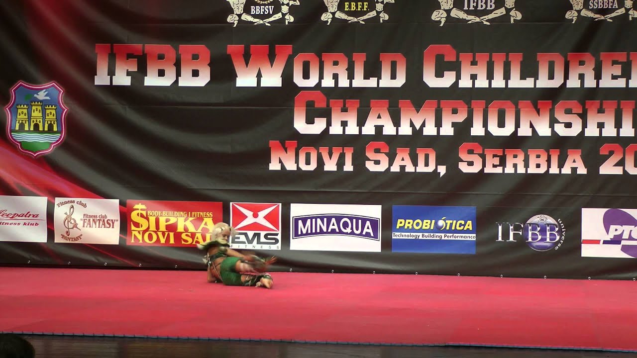 Nikolett Szabó - IFBB World Children Fitness Champion