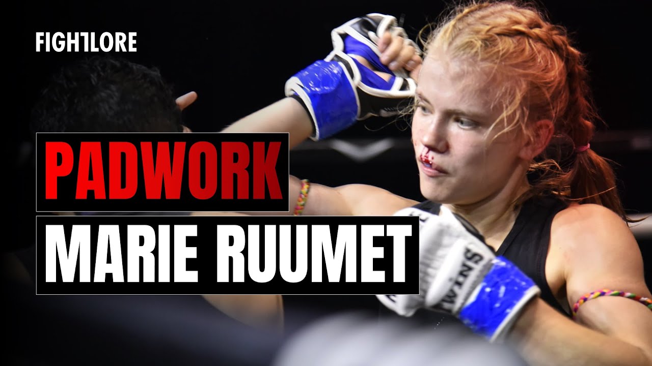 Marie "Snow Leopard" Ruumet Muay Thai Padwork I Fightlore Official