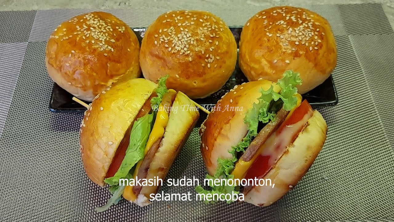 BURGER MAHAL? BIKIN SENDIRI AJA | INI RAHASIA ROTI BURGER  EMPUK, NGGA KALAH DARI RESTO FAST FOOD!