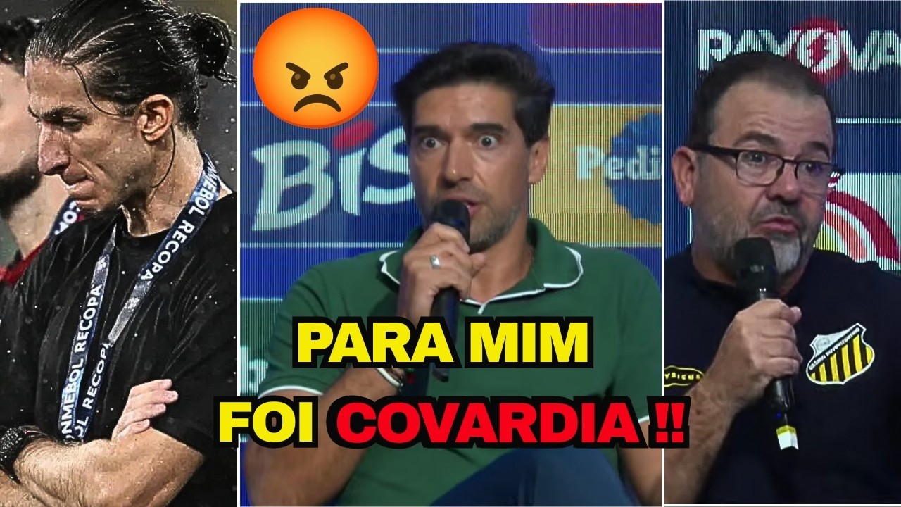 ABEL FALA DA DEMISSÃO DE FELIPE LUIS - TÉCNICO DO PALMEIRAS E DO NOVO HORIZONTINO CRITICAM FLAMENGO