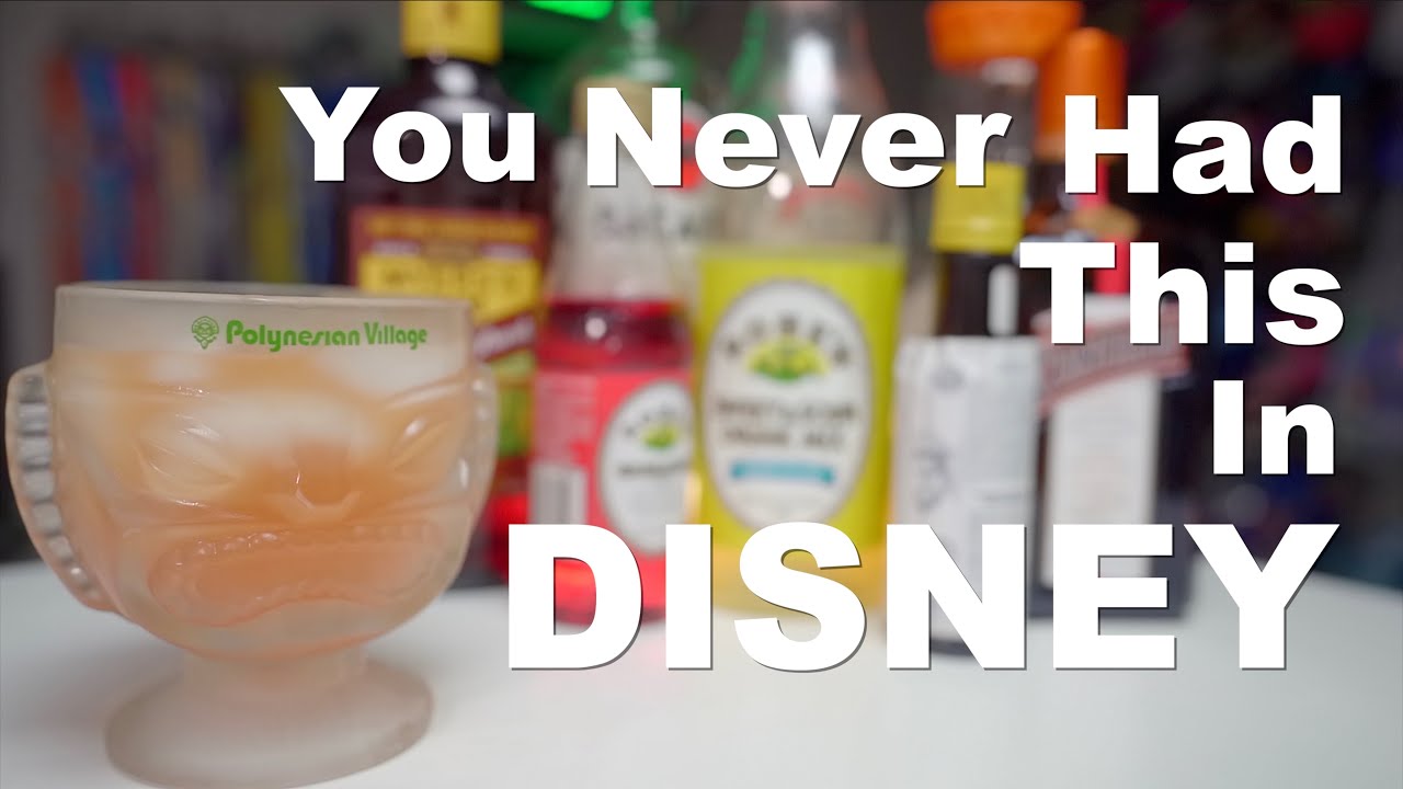 The Secret Drink You Never Had at Disney Worlds Polynesian Village Resort | The Seven Seas Drink