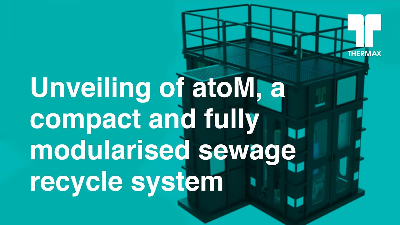 Unveiling of atoM, a compact and fully modularised sewage recycle system