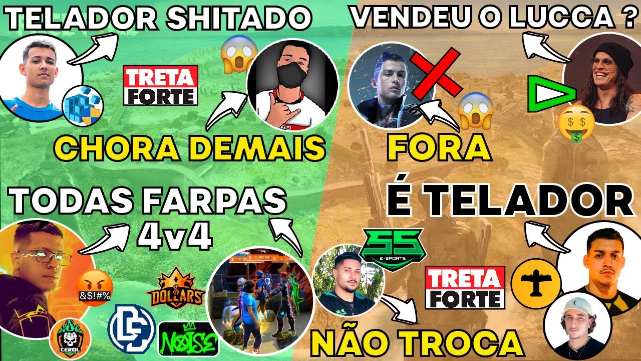 BAK vs SANCHEZ ! SS TELOU a TROPA ? CR7 FORA ! FARPAS NOISE vs LOS 4v4 ! DESABAFO BAK e COMPLEX !