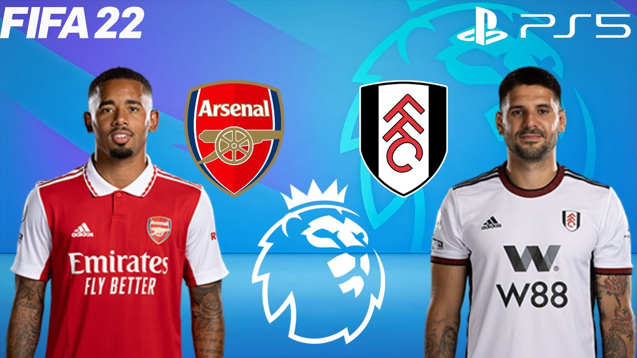 FIFA 22 | Arsenal vs Fulham - 2022/23 Premier League - Full Gameplay PS5