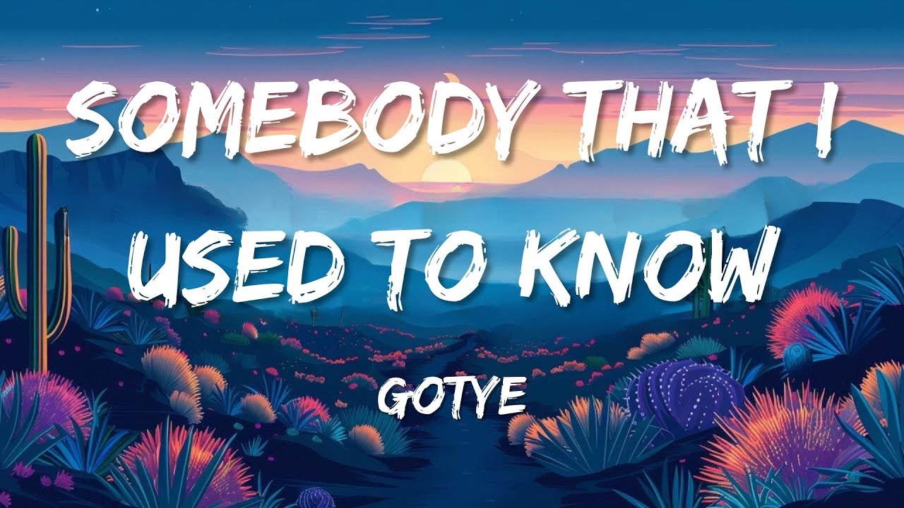 Gotye - Somebody That I Used To Know (Lyrics)