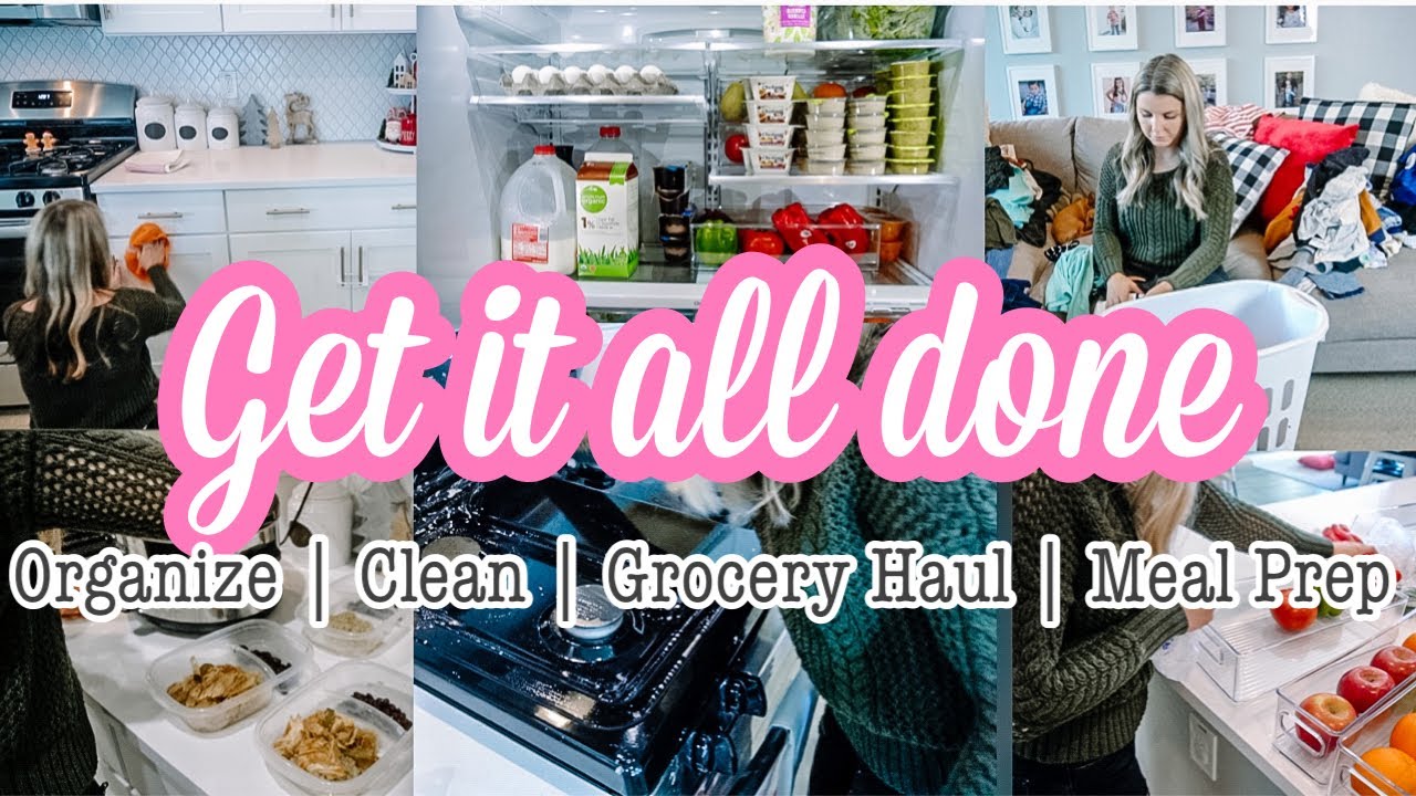 Get it ALL DONE with me || 2020 get it all done with me || Tackle your to do list