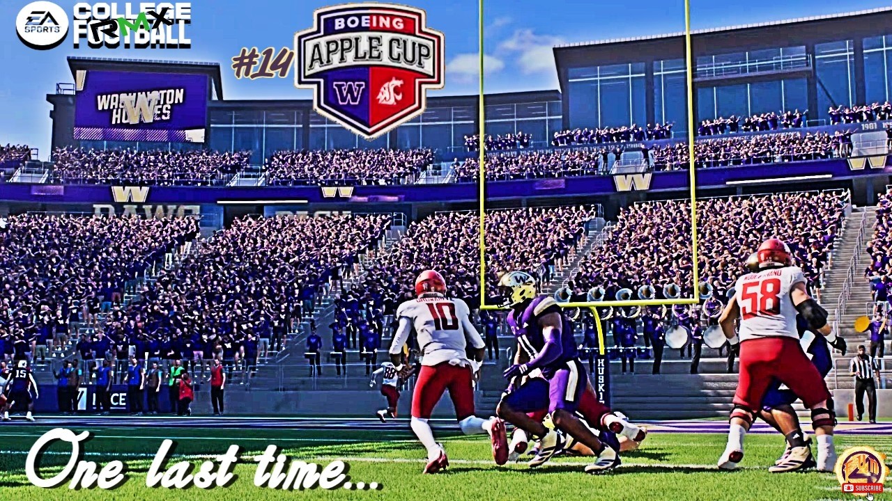 🐺 no.14 WASHINGTON 🆚️ WASHINGTON STATE 🏈 CFBRMX | APPLE CUP