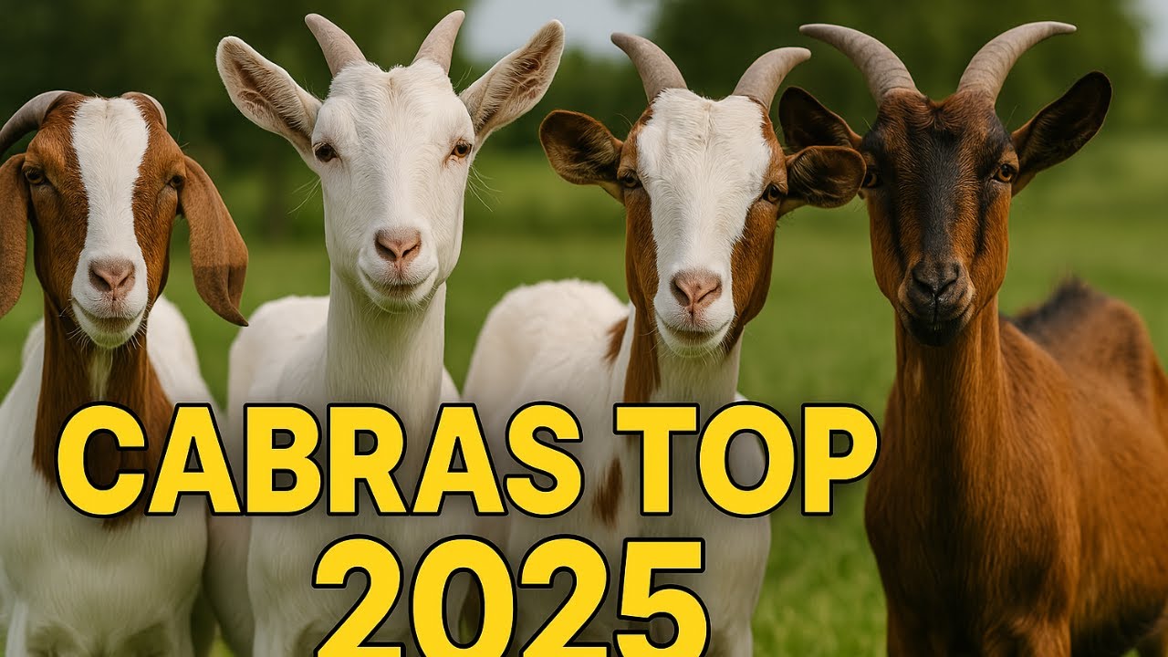 Top Razas de Cabras Más Deseadas por Granjeros en 2025