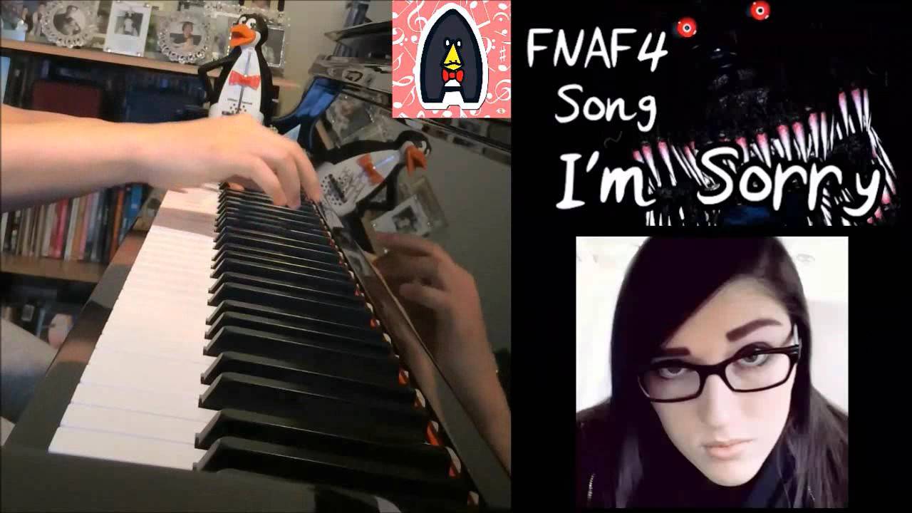 Five Nights At Freddy's 4 Song - I'm Sorry - Madame Macabre (Amosdoll Piano Cover)