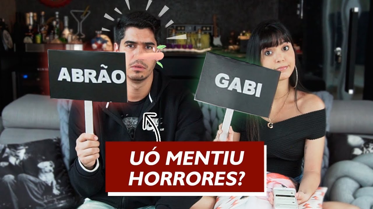 ABRÃO E GABI RESPONDENDO PERGUNTAS DE CASAL!