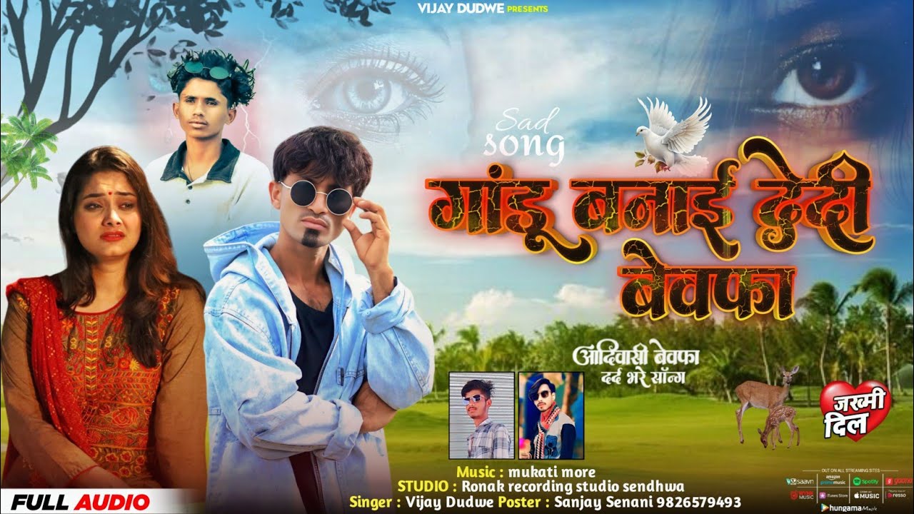 गांडू बनाई देदी बेवफा |new Aadivasi |Bewafa song |singer vijay dudwe 