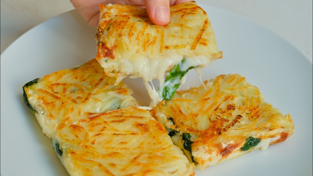 Do you have a potato? Easy 3 ingredients potato recipe for breakfast! [Vegan]