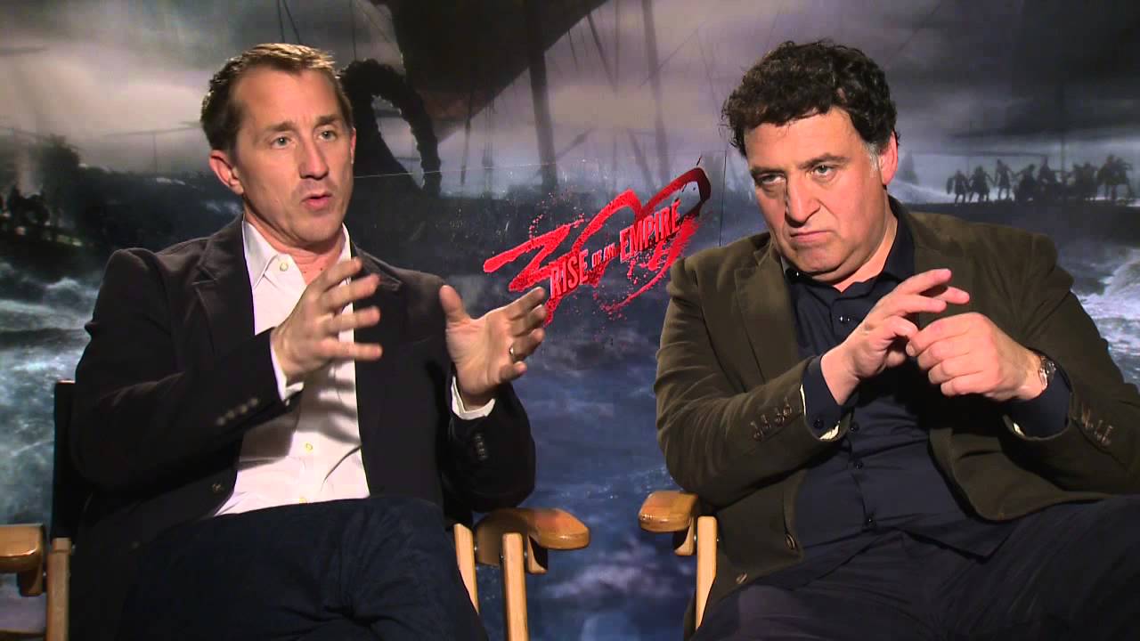 300: Rise of an Empire: Noam Murro & Kurt Johnstad Official Movie Interview Part 2 of 2 | ScreenSlam