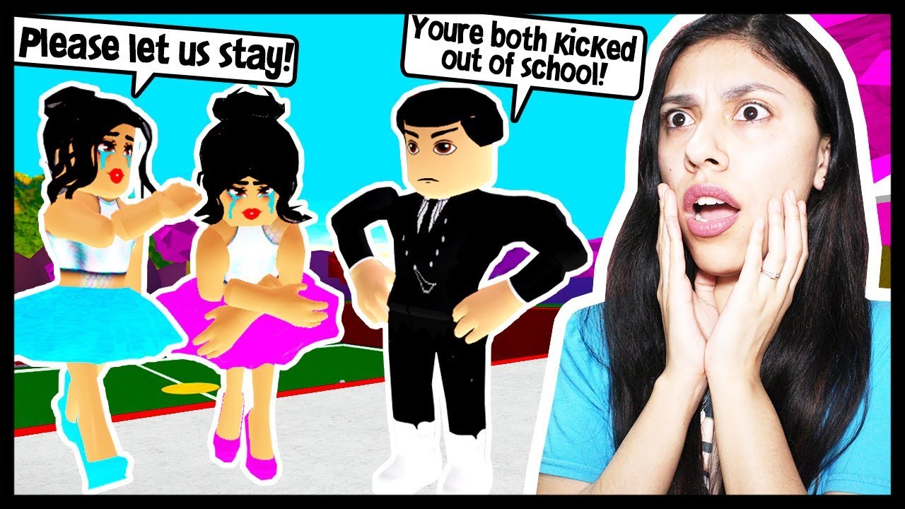 MY SISTER GOT KICKED OUT OF SCHOOL! NO MORE PROM! - Roblox - Royal High School