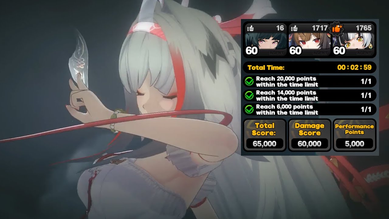 ZZZ Deadly Assault 2.5 | Ye Shunguang Dialyn Astra The Creator 65k Kill