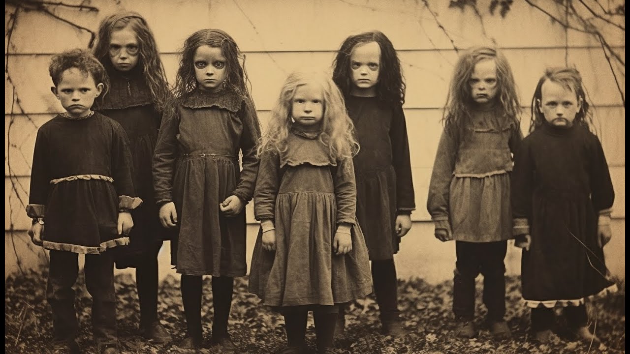Creepy, strange, 1800s-1900s mysterious images generated by AI.