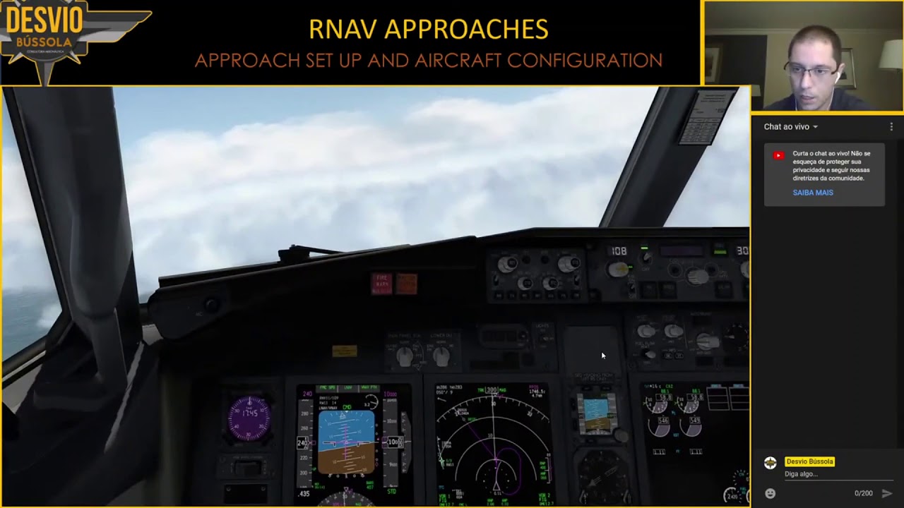 APROXIMAÇÃO RNAV - Boeing 737