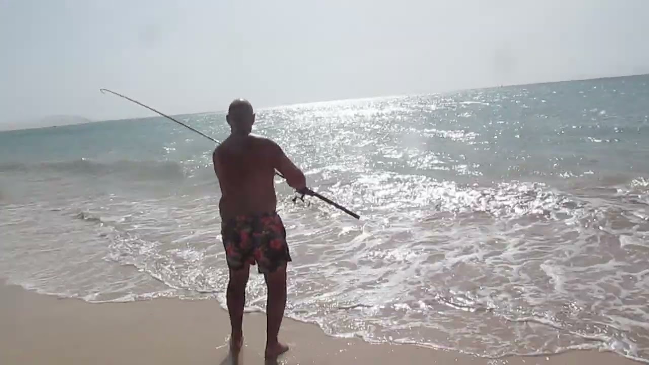 Beach fishing- Karamboa, Cape Verde