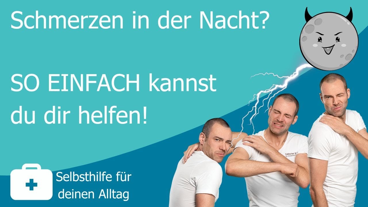 Schmerzen in der Nacht? Mit diesen Tricks wieder ruhig schlafen!
