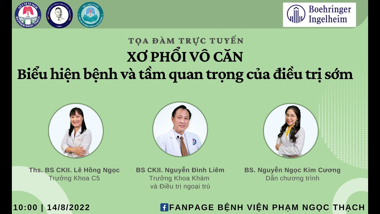 XƠ PHỔI VÔ CĂN: Biểu hiện bệnh và tầm quan trọng của điều trị sớm