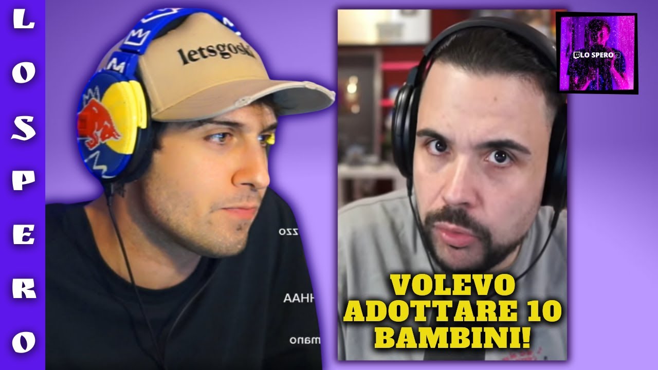BLUR REAGISCE A CICCIOGAMER CHE VUOLE ADOTTARE 10 BAMBINI! (CICCIO NE PARLA DURANTE UNA SUA LIVE)