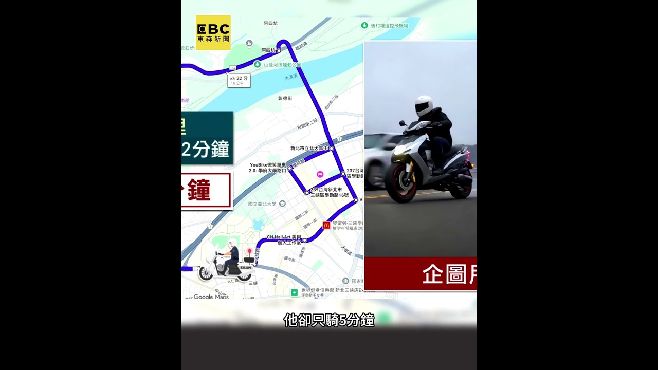 19歲男拒檢逃收29張罰單 扯！已無照被抓10次 @newsebc #shorts