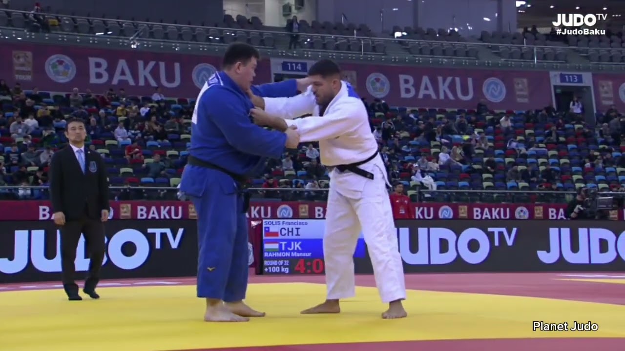 Johannes FREY 🇩🇪 🆚️ Adil ORAZBAYEV 🇰🇿 | 1 раунд /+100кг | Большой Шлем Баку 2024