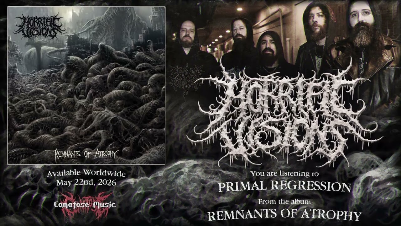HORRIFIC VISIONS 'Primal Regression' (Single / 2026)