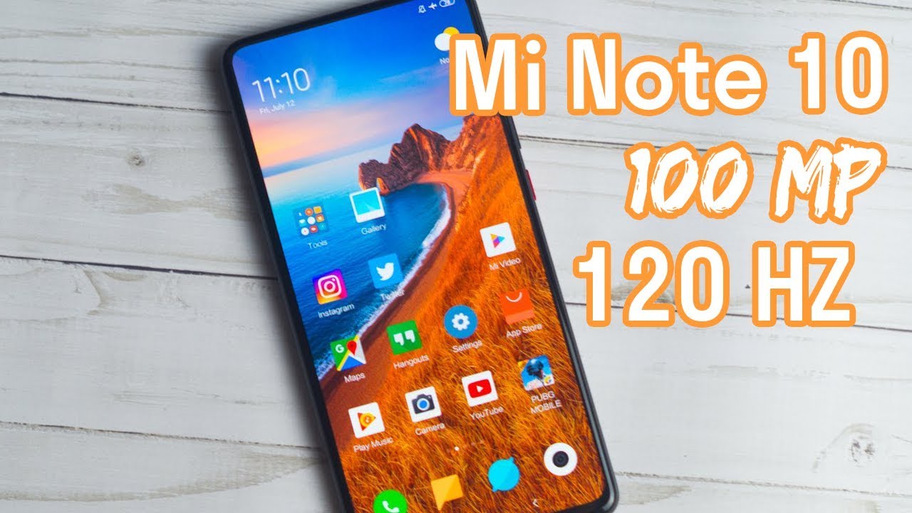 The Xiaomi Mi Note 10 Pro Specs!