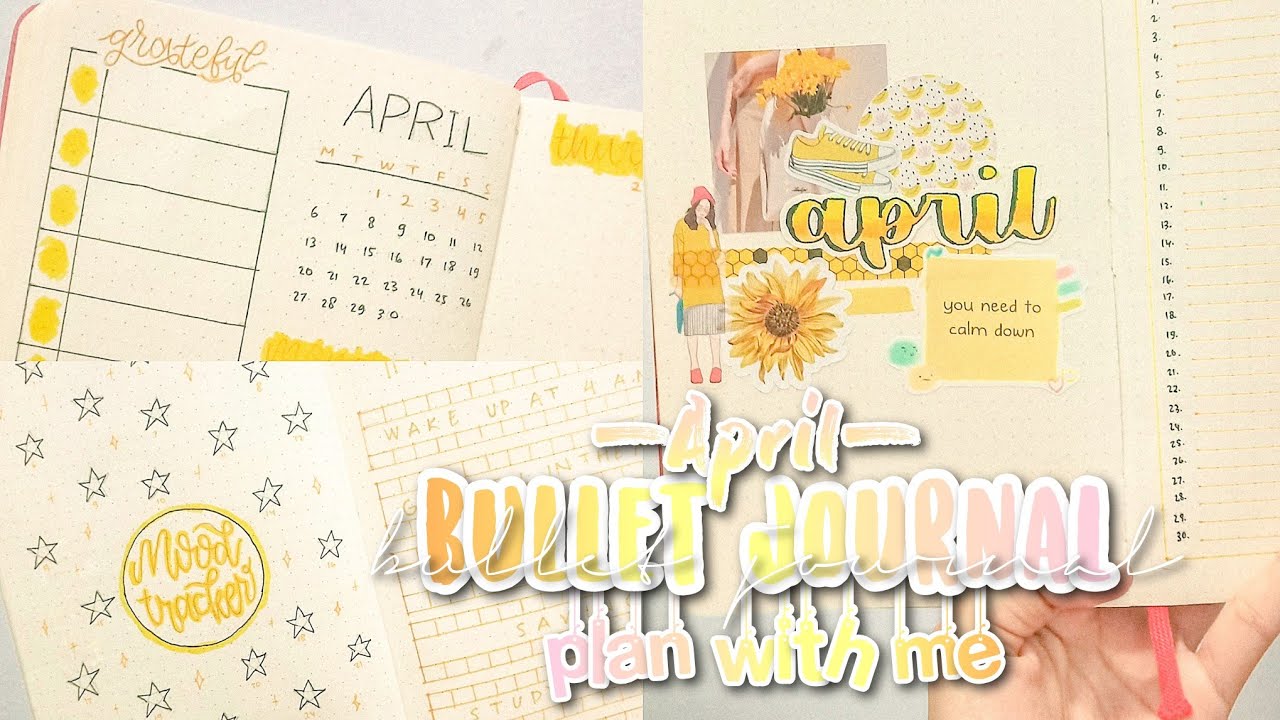 Plan With Me | April BuJo Set Up 2020