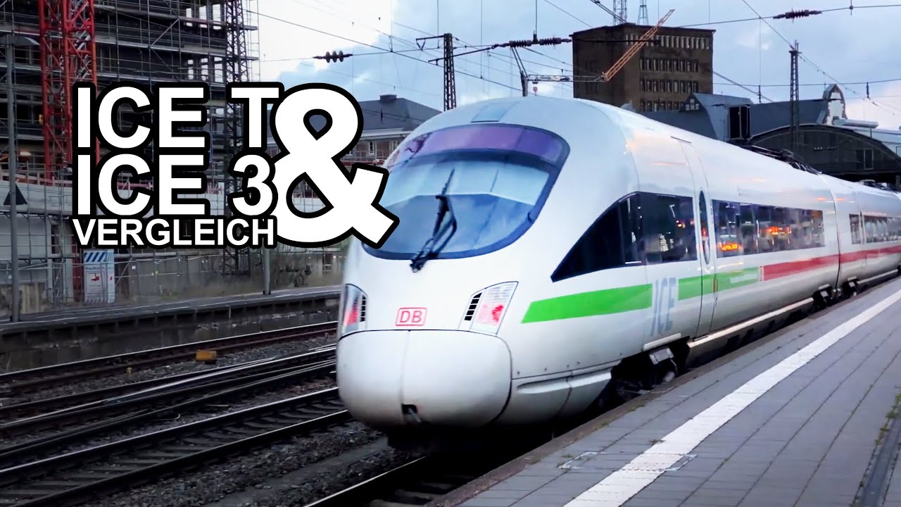 ICE 3 🆚 ICE T: Unterschied + Vergleich!