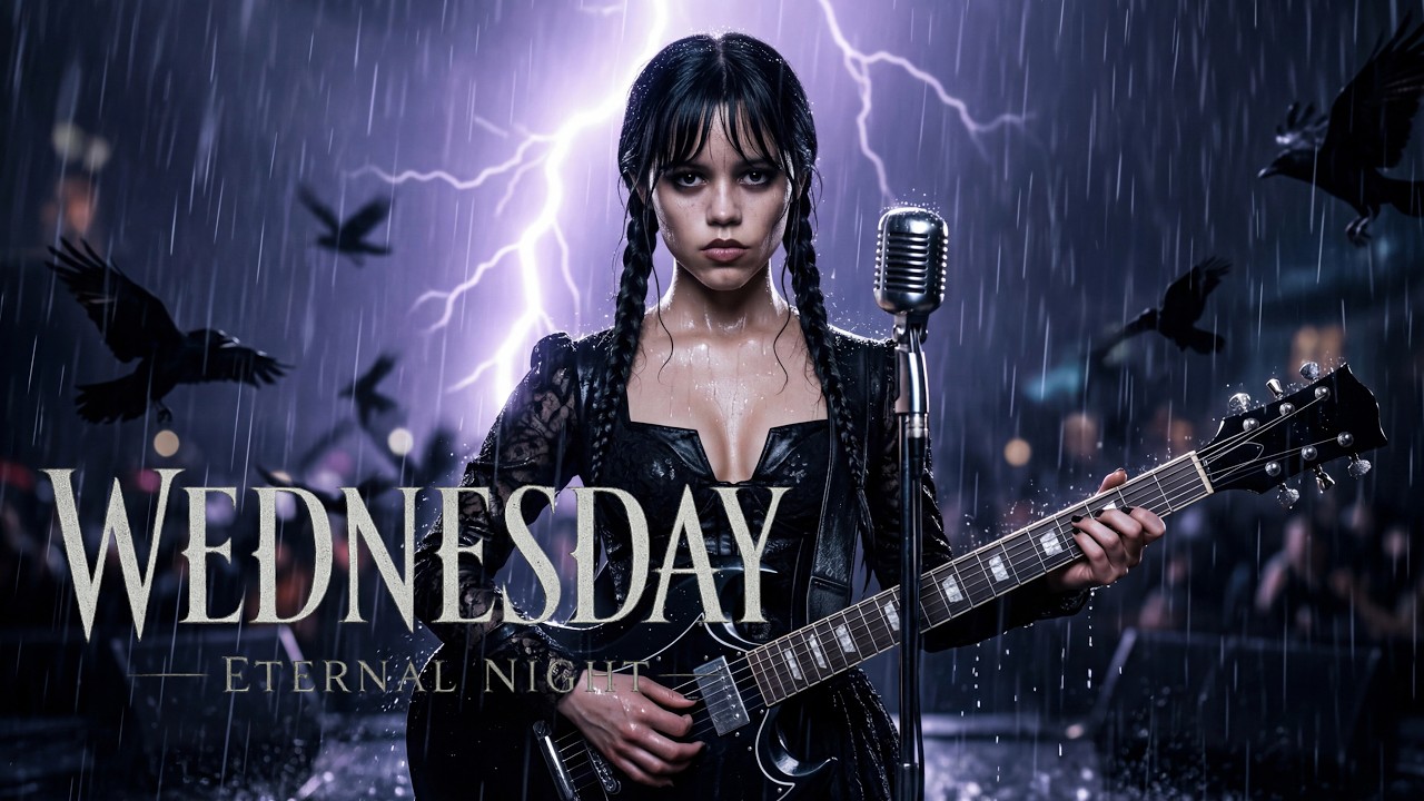 WEDNESDAY ADDAMS | Eternal Night (Music Video)