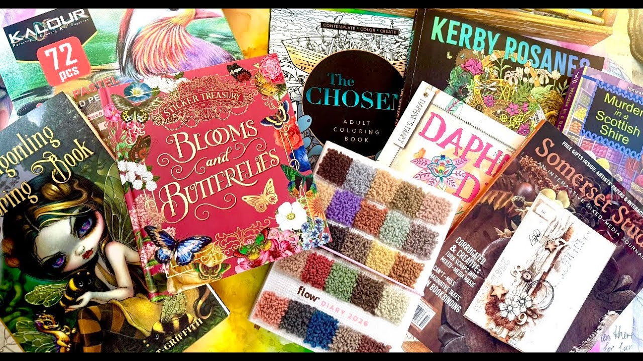 New Books & Coloring in Kerby's 10th Anniversary