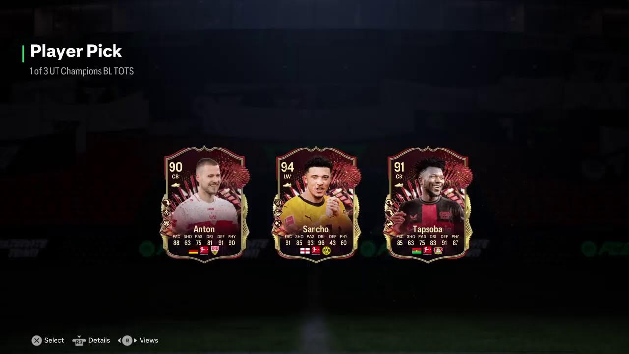 EA FC24 choix ic&ocirc;ne pack