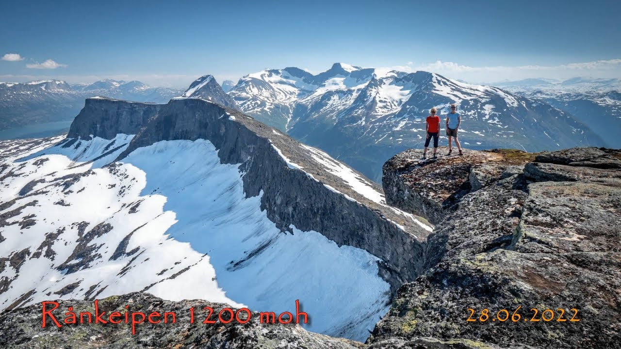Fjelltur Rånkeipen 1200 moh (Skjomen / Ballangen / Narvik) - 2022.06.28 - 4k