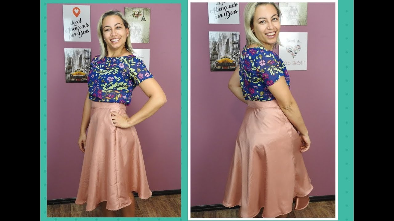 SAIA GODE SIMPLES OU MEIO GODE COM BOLSOS