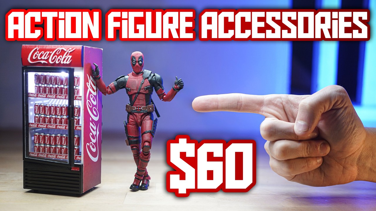The Best Action Figure Accessories I own! - Shooting and Reviewing