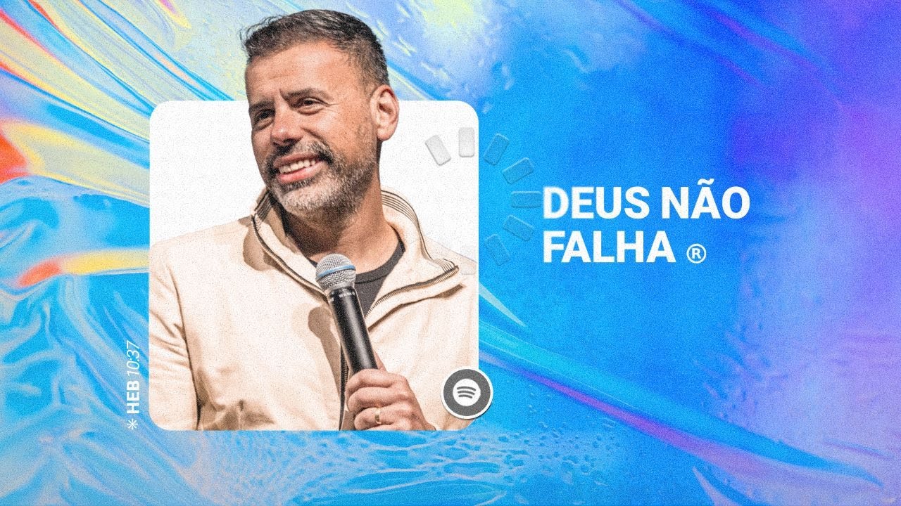 DEUS N&Atilde;O FALHA | PR ROBSON THOMAS