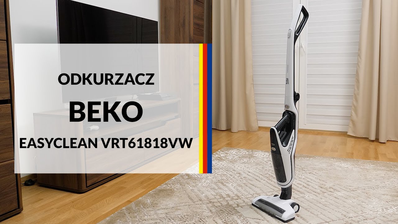 Odkurzacz pionowy Beko EasyClean VRT61818VW &ndash; dane techniczne &ndash; RTV EURO AGD