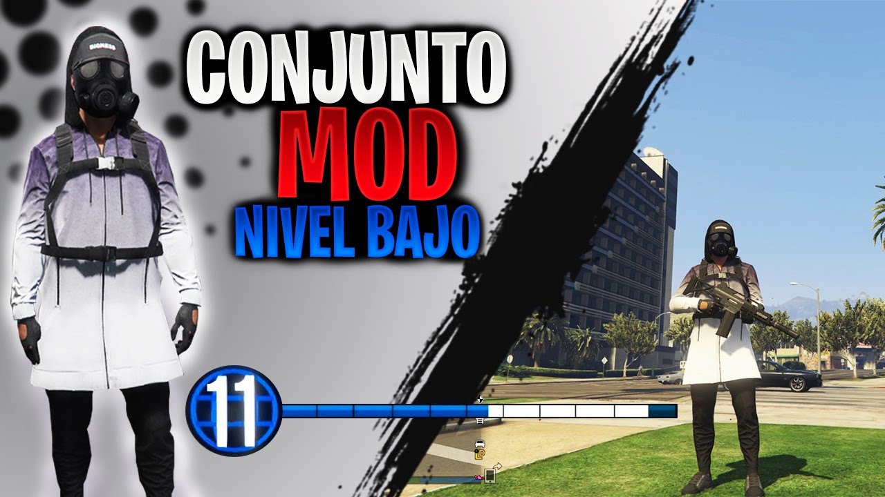CONJUNTO MOD 💀 NIVEL BAJO ⬇️ GTA 5 ONLINE GUIA PRINCIPIANTES PS4,XBOX ONE Y PC