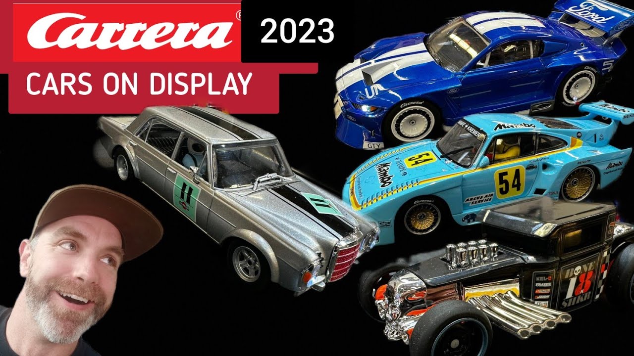 CARRERAS 2023 SLOT CARS ON DISPLAY AT THE GERMAN TOY FAIR