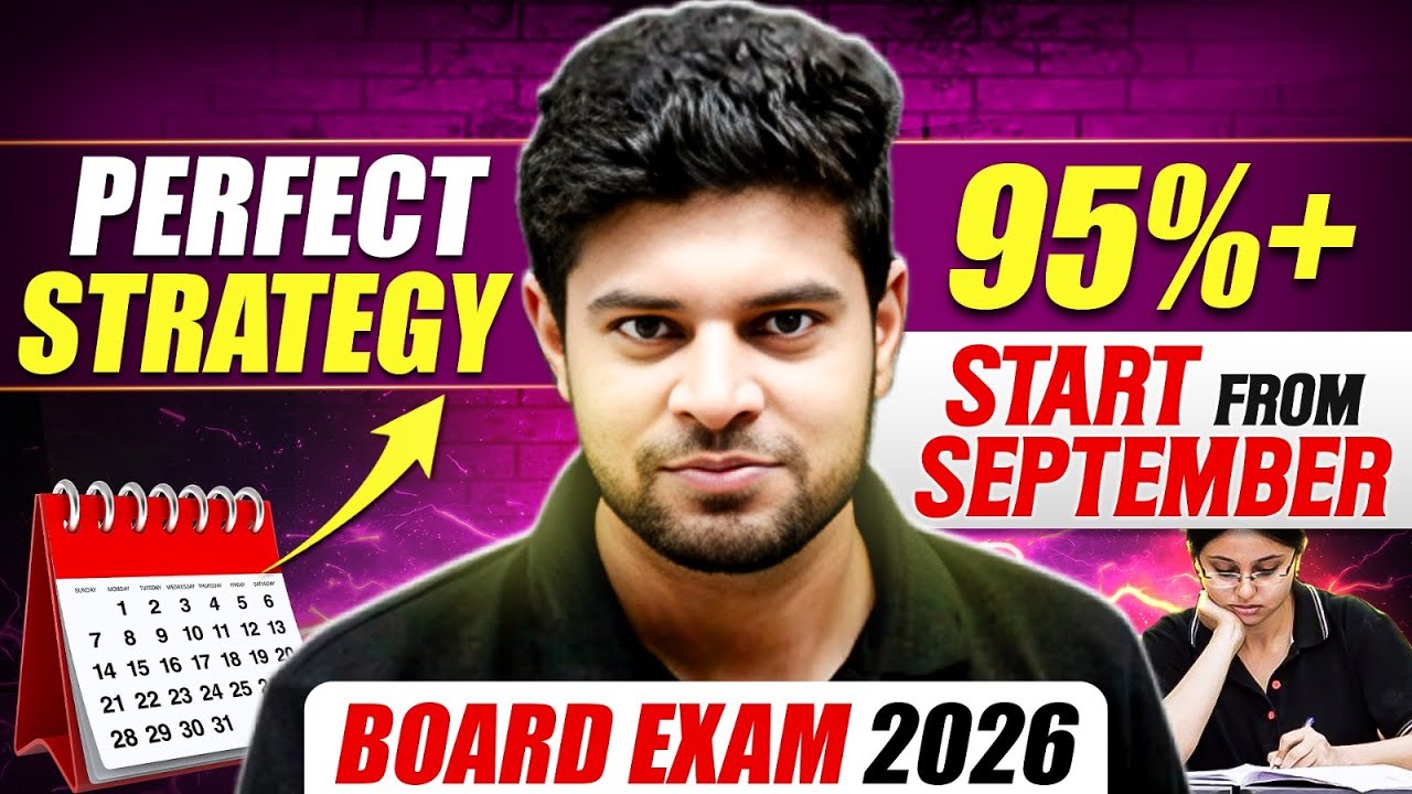 MP Board Me Sirf 5 Months Me 95%+ Kaise Layein? | Detailed Study Plan for MP Board 2025-26